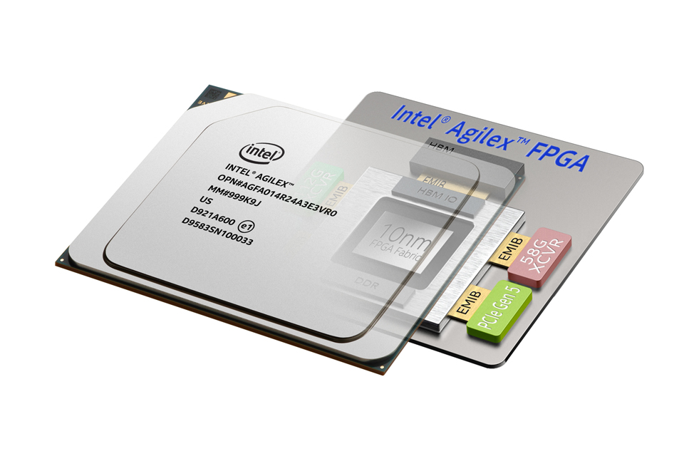 10나노 공정이 적용된 인텔 애질렉스(Agilex) FPGA [자료사진]