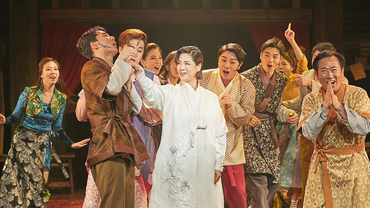 네이버TV '후원라이브'를 통해 공연된 서울예술단의 작품 '금란방' [사진=네이버]