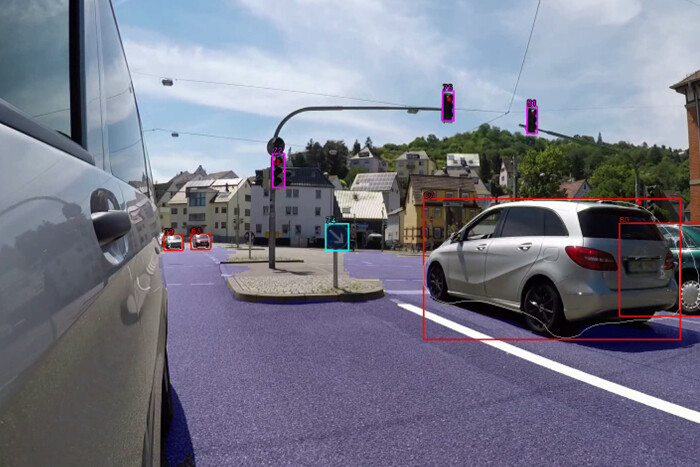 객체인식(OD) 툴 SV넷(SVNet) 구동 화면