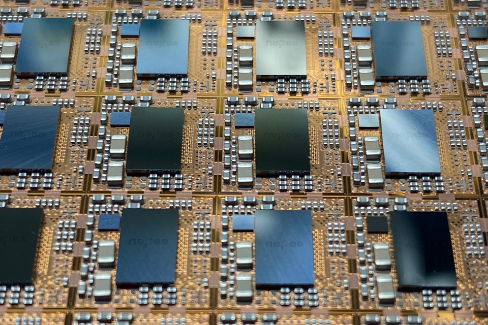 엔드팹 기술로 구현한 nSiP 모듈 [사진=네패스]