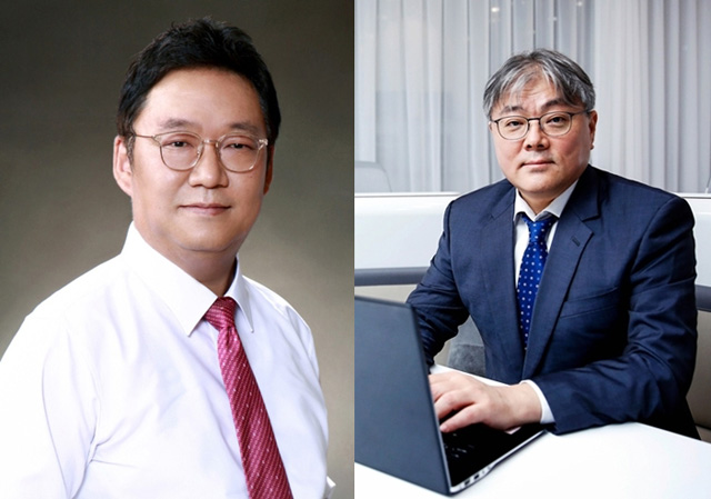 (왼쪽부터) 신규식 레노버DCG코리아 대표, 오진욱 컴볼트코리아 지사장 [사진=컴볼트]