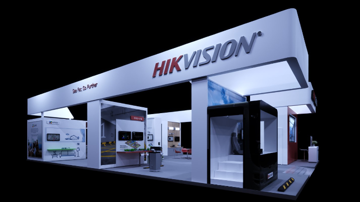 하이크비전 부스 이미지