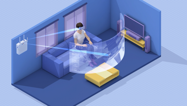 5G 스몰셀을 활용해 VR, AR 서비스 등 대용량 고화질 서비스를 체험하는 예시 [이미지=ETRI]