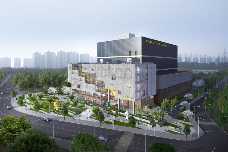 한양대 에리카캠퍼스 내 카카오 데이터센터 조감도 [사진=카카오]