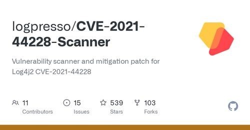 로그프레소가 로그4j 취약점 스캐너 배포를 시작했다. [이미지=로그프레소]