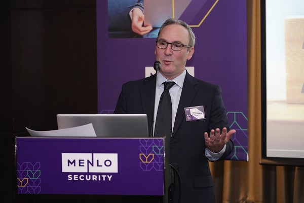 마크 건트립 멘로시큐리티 보안전략 이사는 "격리 기술 기반의 멘로 클라우드 보안 플랫폼은 지능화된 보안 위협을 효과적으로 방어할 수 있게 한다"고 강조했다. [사진=멘로시큐리티]