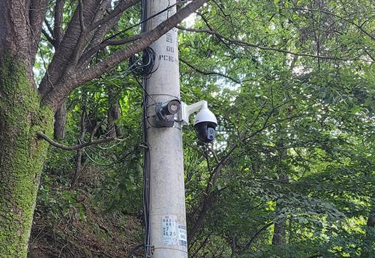 서초구의 야간 관제용으로 설치된 플리어 DM-624 [사진=텔레다인플리어]