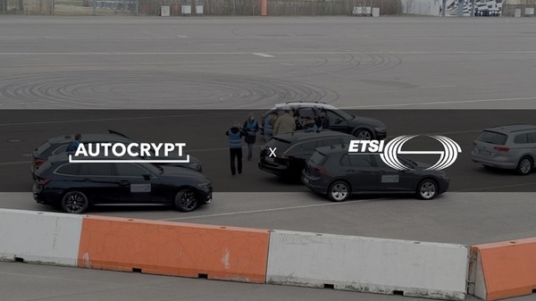 아우토크립트가 유럽전기통신표준협회의 'ETSI 플러그테스트'에서 각종 기술의 국제 호환성 테스트 세션을 성공적으로 마쳤다. [이미지=아우토크립트]
