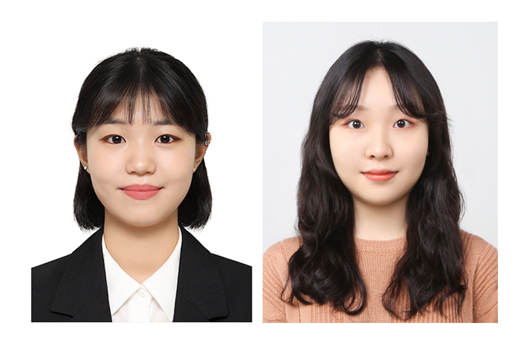 (왼쪽부터) 최소윤·명수현 연세대 ISSU 학회원