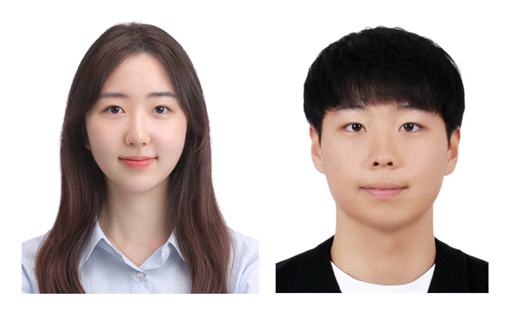 (왼쪽부터) 양현희·노경준 연세대 ISSU 학회원