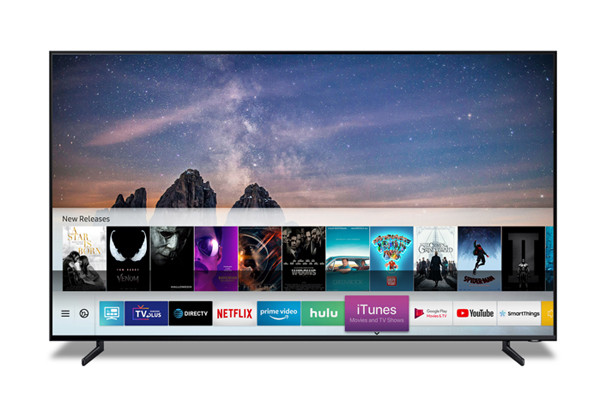 타이젠OS가 탑재된 스마트TV [자료사진=삼성전자]