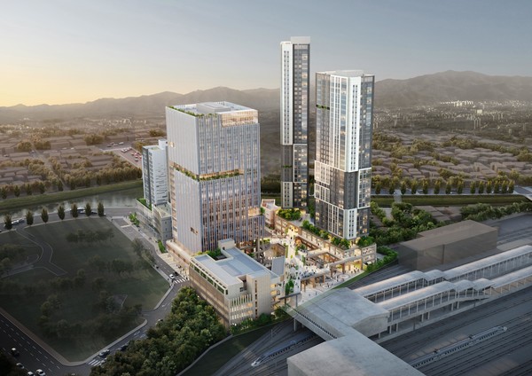 천안역세권 국가시범 혁신지구 재생사업 조감도 (사진:천안시)