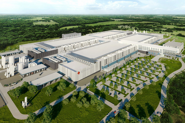 미국 텍사스 셔먼에 들어서는 텍사스인스트루먼트(TI)의 12인치(300mm) 웨이퍼 팹 [source=ti]