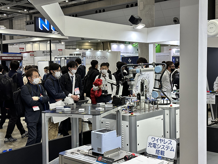 도쿄 국제전시장 서홀(West)에 마련된 스마트팩토리 엑스포 현장 [IT비즈뉴스(ITBizNews) DB]