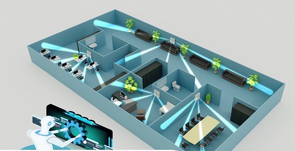 5G 스몰셀 기반 셀 배치 예시 [사진=ETRI]