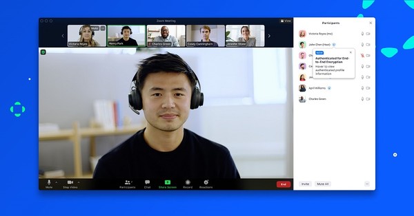 줌이 옥타 E2EE로 줌 미팅에서의 보안을 강화한다고 밝혔다. [사진=줌]
