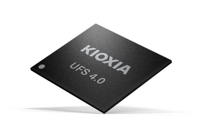 The new KIOXIA UFS Ver. 4.0 devices deliver fast embedded storage transfer speeds in a small package size and are targeted to a variety of next-generation mobile applications, including leading-edge smartphones.