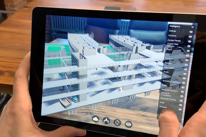 자료사진은 유니티 BIM 솔루션 리플렉트 실행 화면 [source=unity]