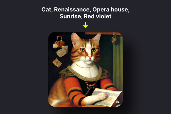 카카오브레인이 공개한 생성AI 앱 '비^디스커버'로 생성한 이미지 [자료사진=카카오브레인]