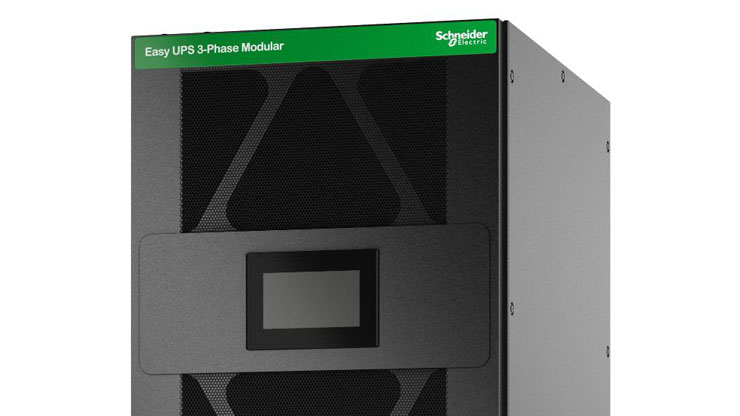 모듈형 설계가 적용된 3상 이지 UPS 신제품 [사진=슈나이더일렉트릭]