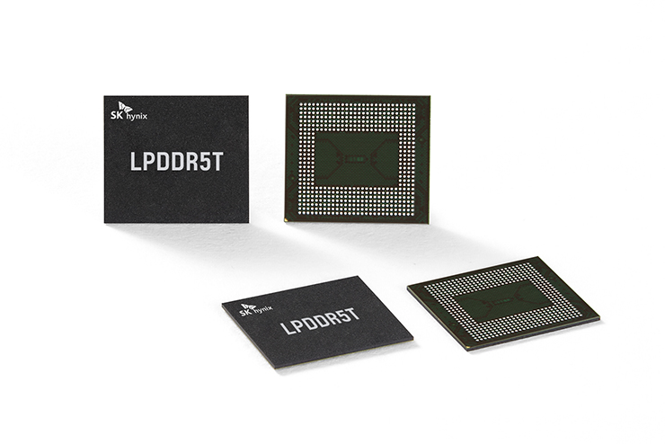 SK하이닉스가 개발한 최고속 모바일용 D램 ‘LPDDR5T’ [사진=SK하이닉스]