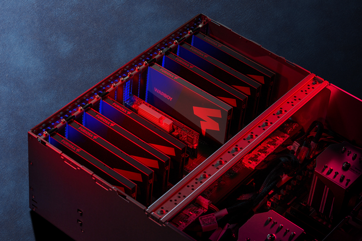 퓨리오사AI가 개발한 1세대 신경망프로세서(NPU)가 탑재된 AI가속카드 [source=furiosa ai]