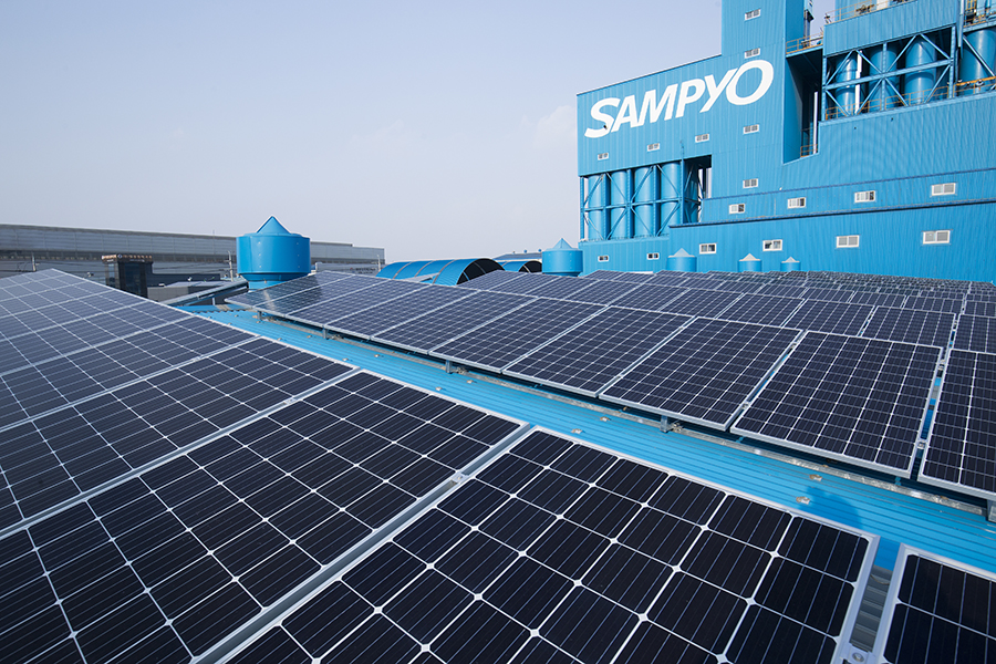 삼표그룹 태양광 발전 설비 [사진=삼표그룹]