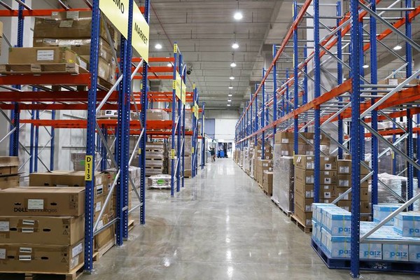 코오롱베니트 인천물류센터 내부 [사진=코오롱베니트]