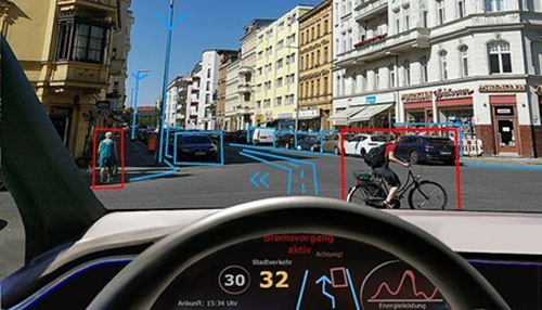 A new object detection system utilizes the state-of-the-art YOLOv3(You Only Look Once) algorithm, offering significantly improved detection capabilities even under unfavorable conditions and can, therefore, help autonomous vehicles become more mainstream.