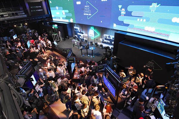 사진은 제3회 구글플레이 인디 게임 페스티벌 현장 모습 [자료사진]