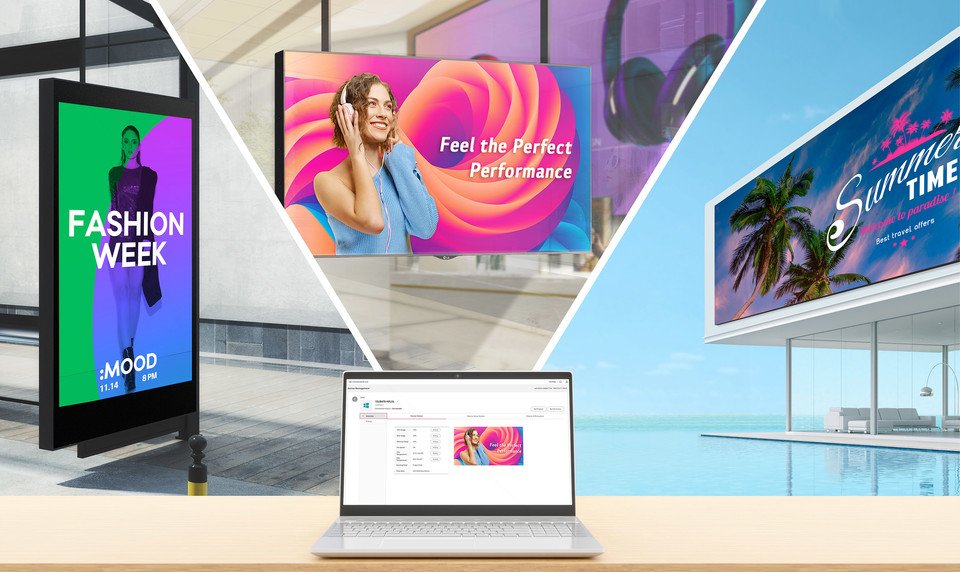 LG전자가 B2B 제품을 운용·관리하는 솔루션을 모은 온라인 플랫폼 'LG 비즈니스 클라우드'를 선보인다. [사진=LG전자]