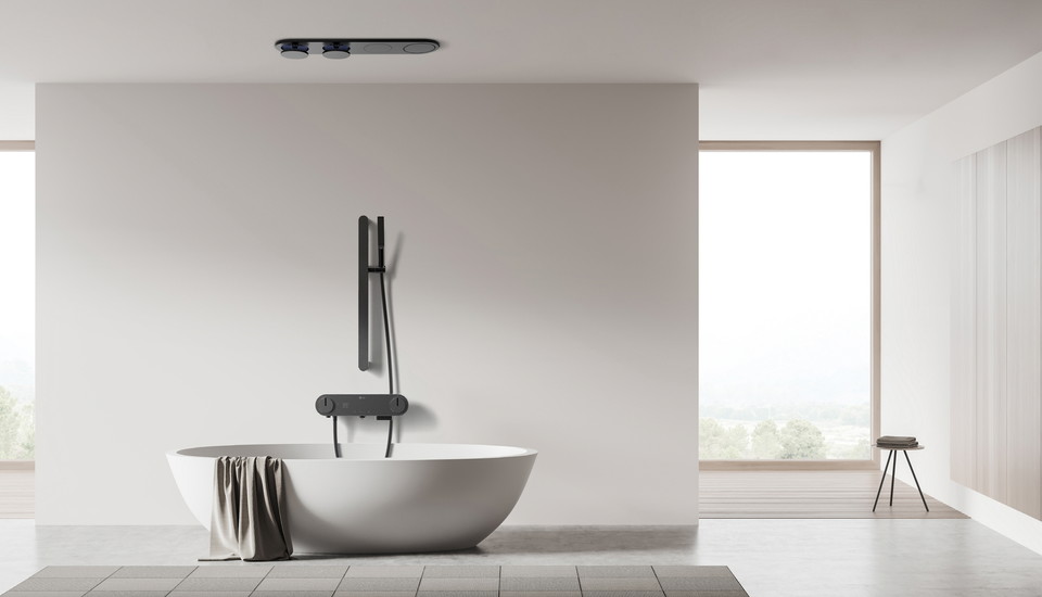LG전자가 27일부터 29일까지 미국 라스베이거스에서 열리는 'KBIS(The Kitchen & Bath Industry Show)에서 정수필터를 탑재한 샤워 수전 등 욕실에서의 고객경험을 혁신할 욕실 솔루션을 공개한다. [사진=LG전자]