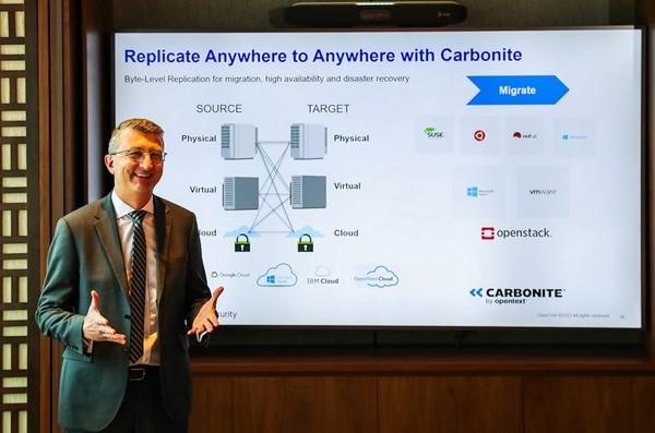 스티브 스태브리디스 오픈텍스트 사이버시큐리티 APAC 지역 부사장 [사진=한국사이버테크]