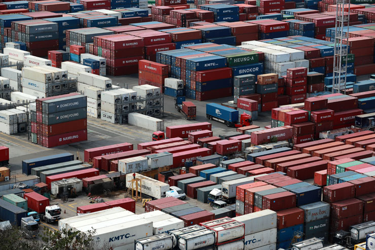 부산항 신선대·감만 부두 [사진=연합뉴스]