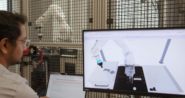 엔비디아가 인트린직과 협업을 통해 개발한 새로운 로봇 파지 기술을 공개했다. [사진=엔비디아]