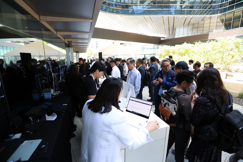 12일(현지시간) 미국 실리콘밸리에서 열린 삼성 파운드리 포럼 2024 현장 [사진=삼성전자]