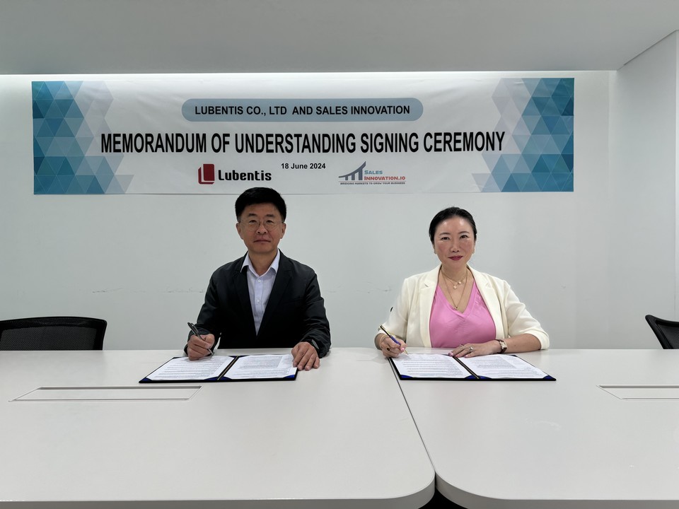 루벤티스가 세일즈이노베이션과 협약을 체결하고 글로벌 진출을 위한 협력에 나선다고 밝혔다. [사진=루벤티스]