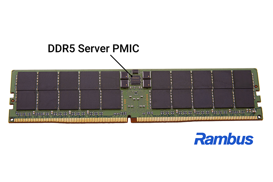 Rambus Server PMIC on DDR5 RDIMM.