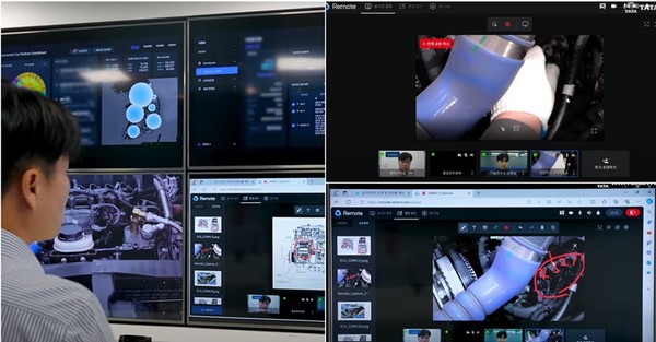 타타대우상용차에 도입되는 XR정비 플랫폼 [사진=버넥트]
