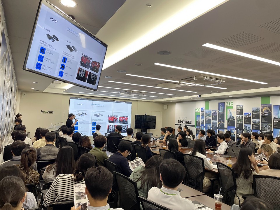 희림종합건축사사무소 본사에서 진행된 기술 세미나 현장에는 약 120여명의 직원들이 참석했다. [사진=삼표그룹]