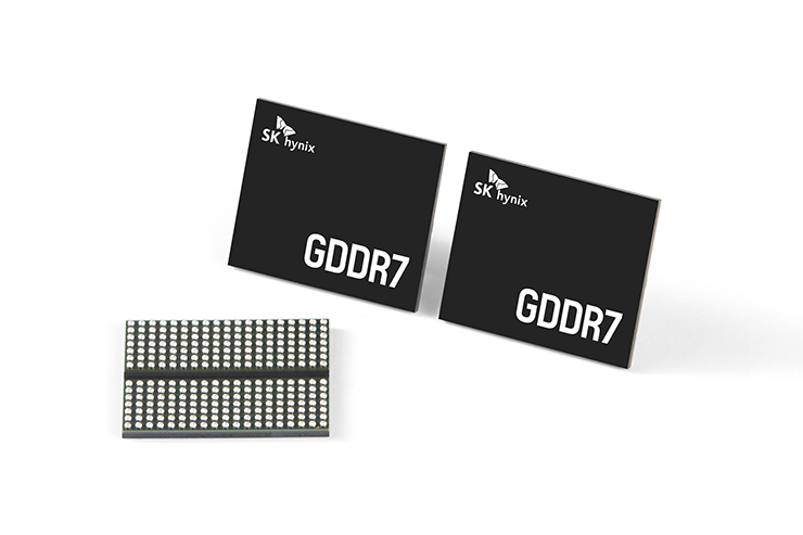 SK하이닉스가 3분기 양산 예정인 GDDR7 D램 [사진=SK하이닉스]