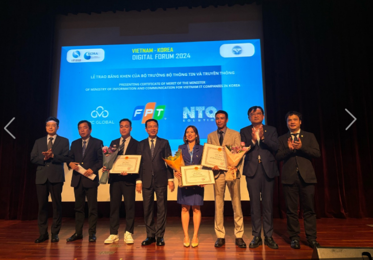 한국·베트남 디지털 포럼 2024 행사 현장 [사진=KOSA]