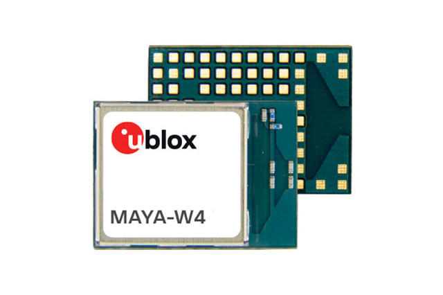 유블럭스 트라이 라디오 모듈 'MAYA-W4' [source=ublox]
