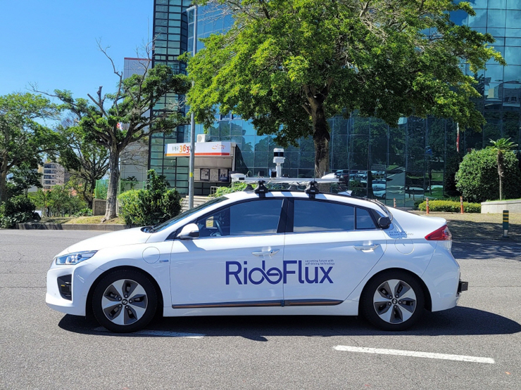 라이드플럭스 자율주행차 [사진=라이드플럭스]