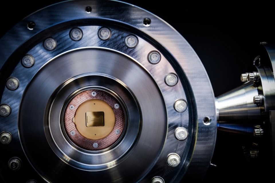 Quantinuum's trapped-ion quantum computer.