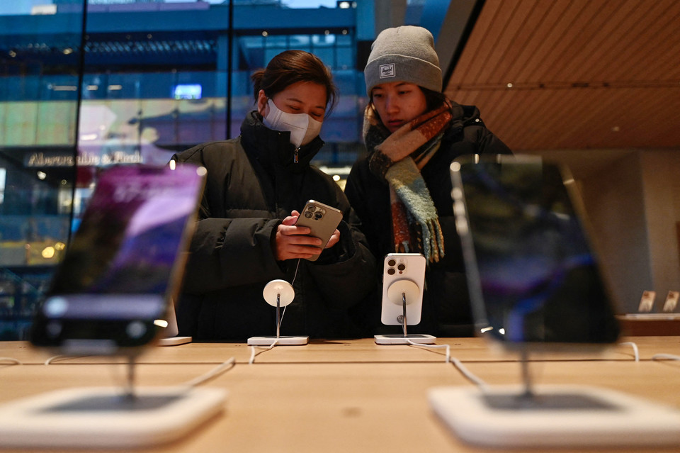 중국 베이징 소재 애플 스토어 [사진=AFP통신]