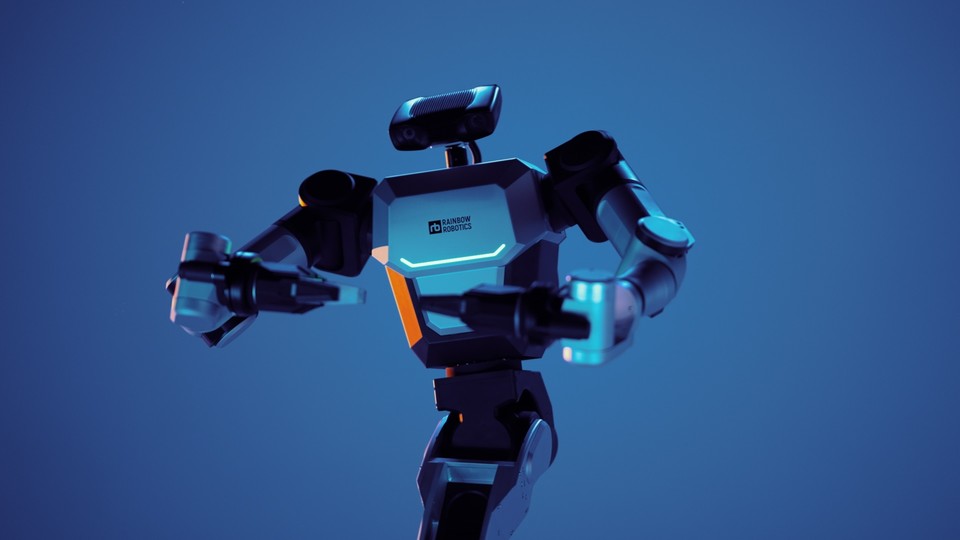 레인보우로보틱스가 개발한 이동형 양팔로봇 RB-Y1 [사진=KAIST]