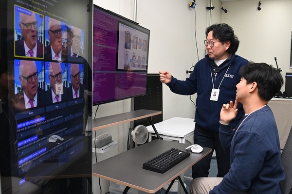 ETRI가 1장의 인물 사잔으로 초실사 AI 아바타를 만들 수 있는 기술을 개발했다. [사진=ETRI]