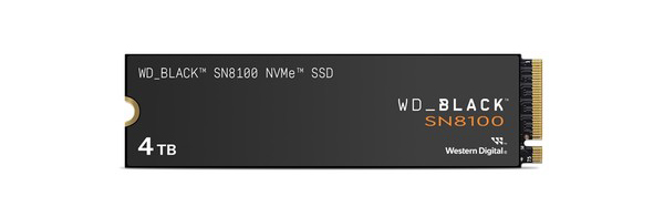 WD 블랙 SN8100 NVMe SSD [사진=샌디스크]